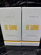 2x MAELYS RE-SHINE Illuminating Body Serum Body Serum 3.5 oz Free Shipping NEW