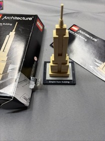 LEGO ARCHITECTURE: Empire State Building # 21002 Complete Set w/Box and Manual