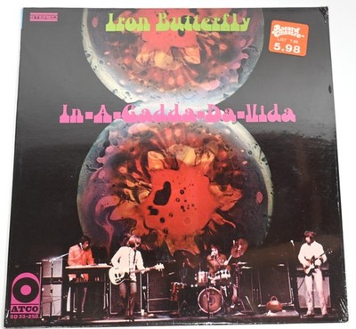 NEW SEALED IRON BUTTERFLY IN-A-GADDA-DA-VIDA 1968 ATCO Record Original 1st Press