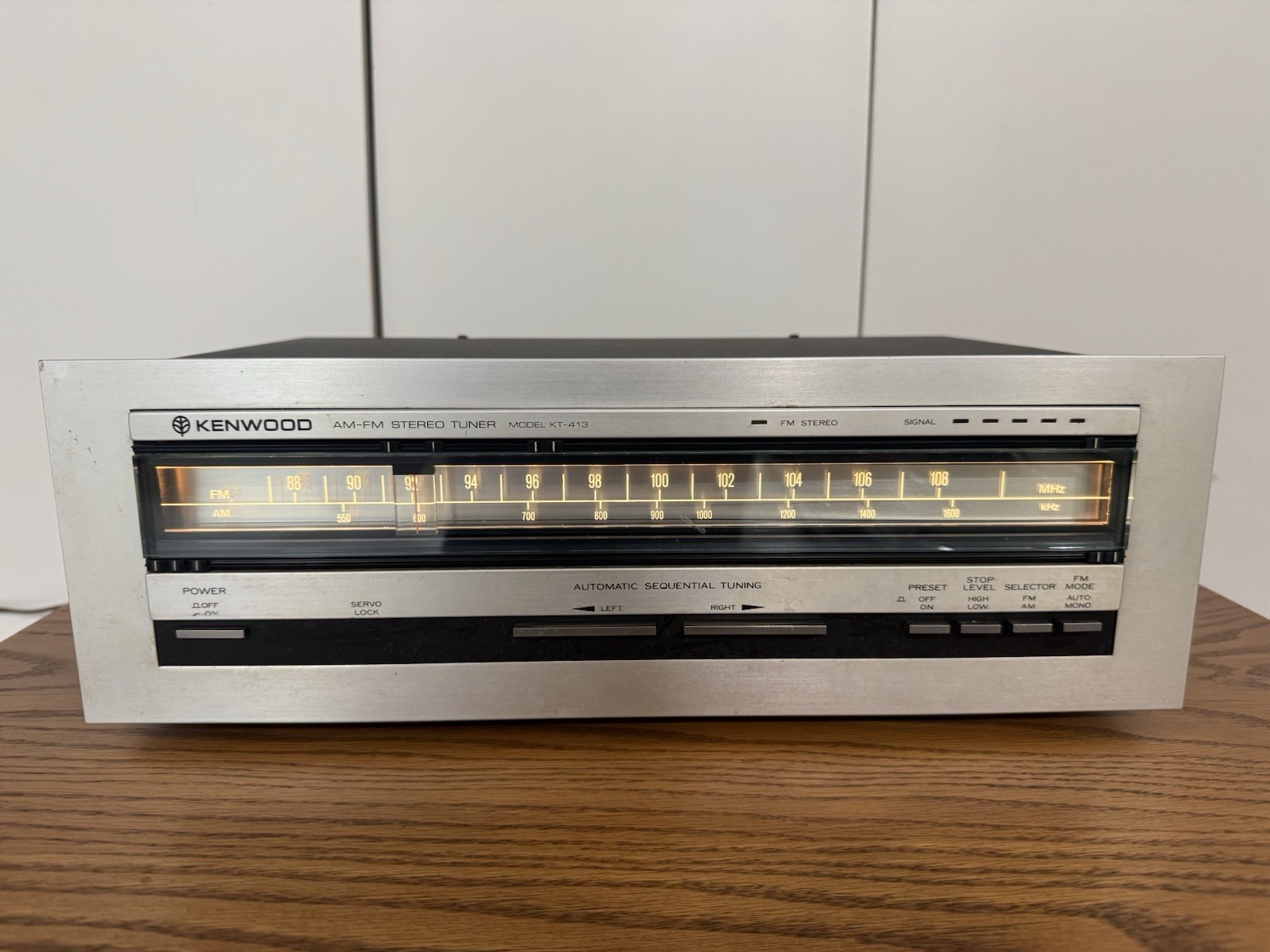 Kenwood KT 413 vintage audio equipment - eBay listing photo 1