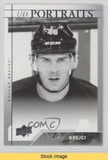 2017-18 Upper Deck Portraits David Krejci #P-33 READ z6b