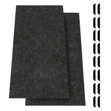 2 Pcs 36 X 60 Inch Oil Spill Mat for Under Car Driveway,Oil Leaks Absorbent O...