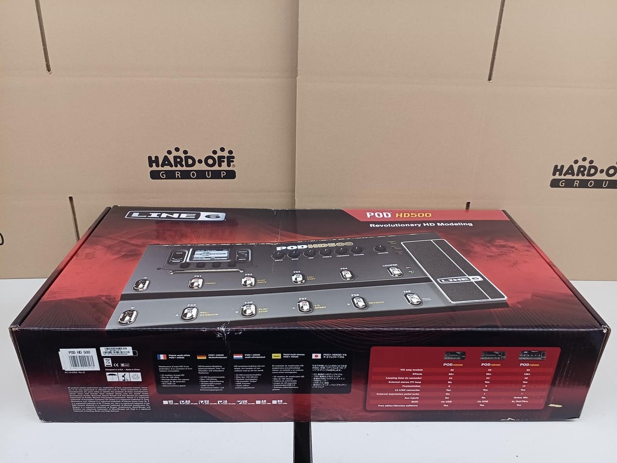 Line 6 POD HD500 Multi-Effects Guitar Effect Pedal for sale