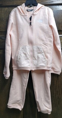 The North Face Camp Fleece Set Pearl Blush Sz 6T