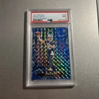2024 Panini Mosaic - Rookie Drake Maye #303 Reactive Blue Mosaic Prizm (RC) PSA9