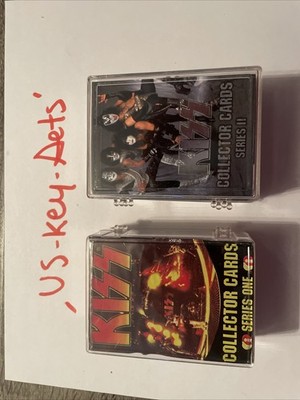 KISS 1998 Cornerstone Collector Trading Cards Series 1 & 2 Complete Sets