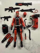 GI JOE Classified #169 Red COBRA DIVER Target Exclusive Loose Figure Cobra Only