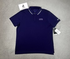 Nike NYU New York University UV Collegiate Polo Orchid Men's Size XL M51067 New
