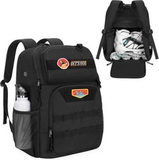 Skate Bag Fits Shoes Up to Us Mens 13, Roller Skate Backpack with Multi