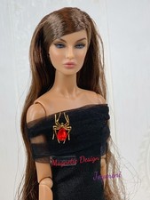 Pin Brooch For Fashion Royalty NuFace Poppy Parker Integrity Toys Doll Jewelry