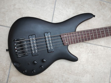 Ibanez SR305E 5-String Electric Bass Guitar - Weathered Black - Bargain!