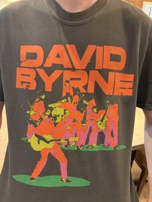DAVID BYRNE Tシャツ All Together Black Tee David Byrne All Together Graphic Short Sleeves T Shirt | eBay