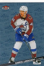 Gabriel Landeskog 2025-26 Fleer Ultra Platinum Medallion Ser# 35/100