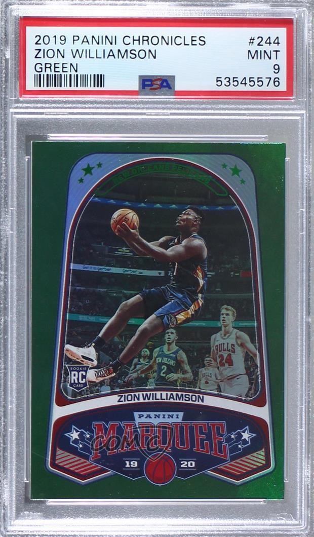 2019 Panini PANINI CHRONICLES PINK #244 Zion Williamson front