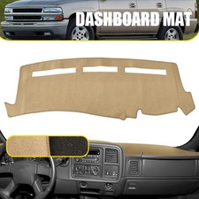 Fit 2000-2006 Chevrolet Suburbangmc Yukon 1500 2500 3500 Beige Dash Cover Mat