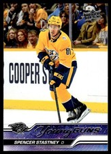 Spencer Stastney 2023-24 Upper Deck Series 1 Young Guns Rookie Nashville