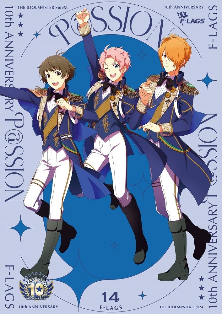 THE IDOLM@STER SideM 10th ANNIVERSARY P@SSION 14 F-LAGS From Japan 2 CD