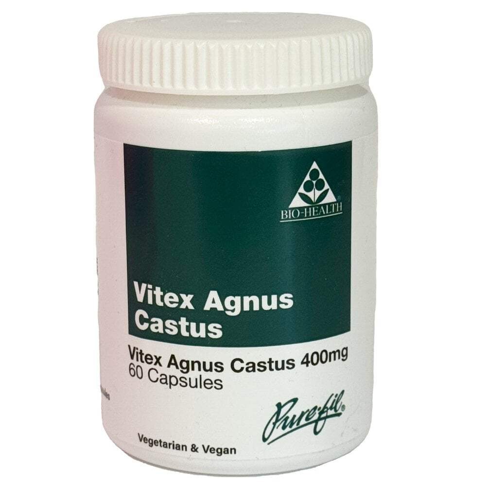 Bio-Health Vitex Agnus Castus 400mg Capsules - 60 Count
