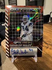 2025 Leaf Optichrome Football Charles Haley #1/1 Cowboys HOF Auto