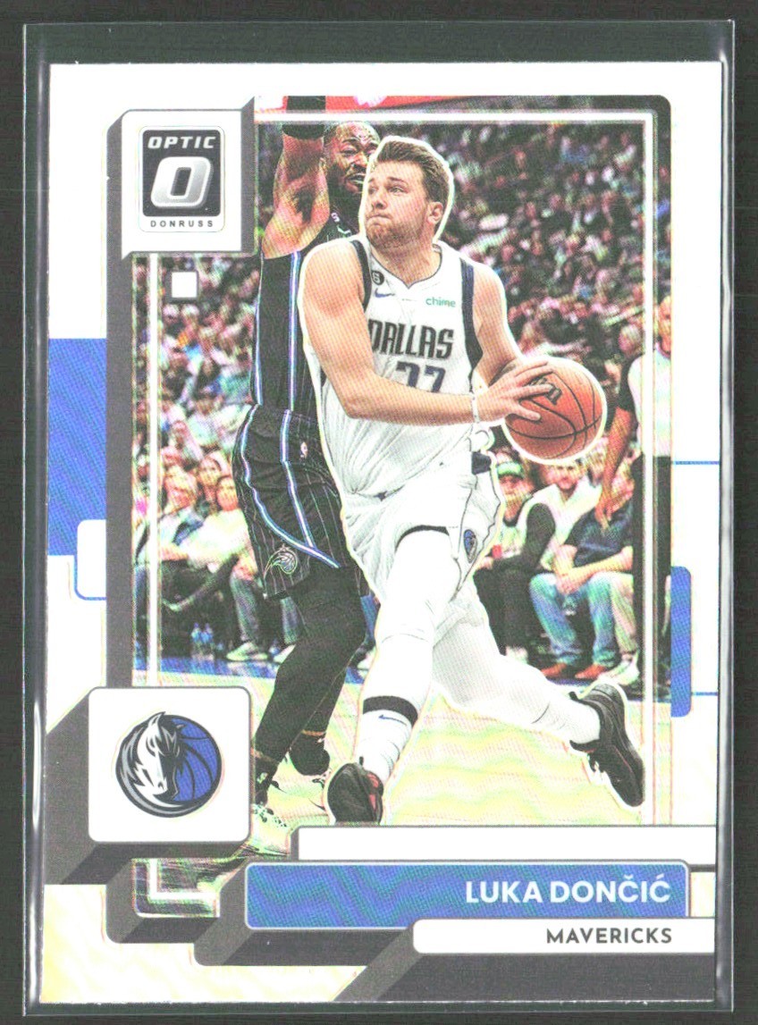Luka Doncic 2022-23 Donruss Optic Holo Prizm #160 Dallas Mavericks