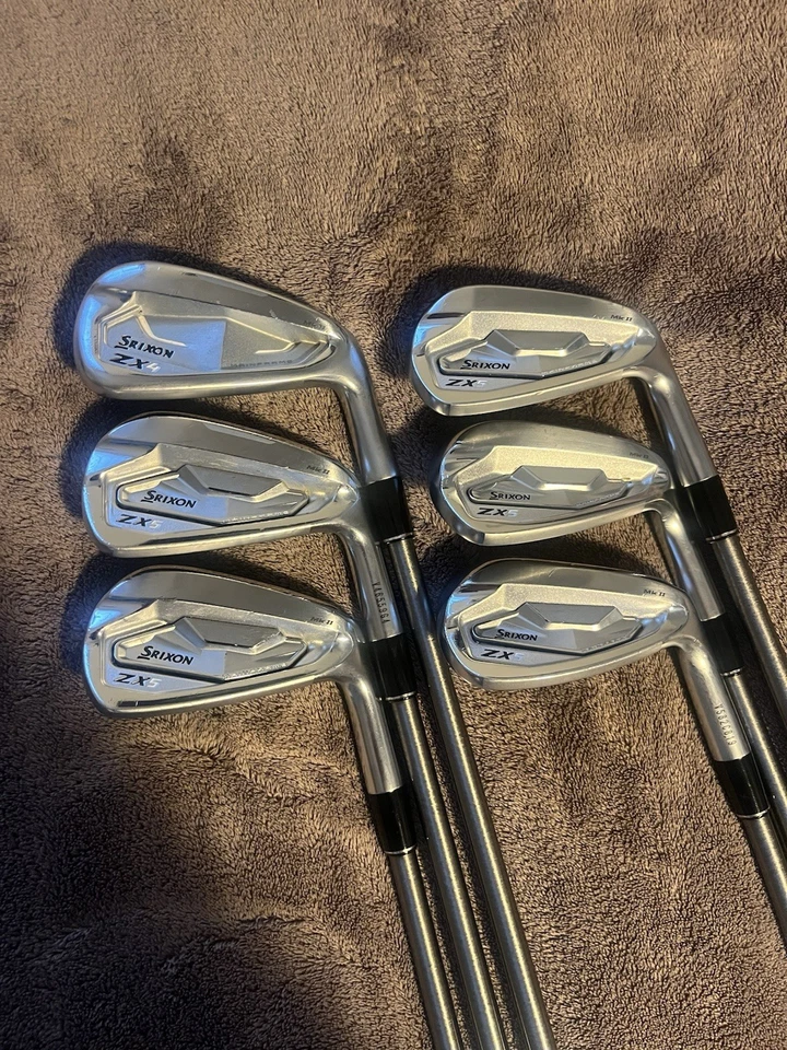 Srixon ZX4 / ZX5 MKII Combo Set (6-AW) w/ Steelfiber Reg Flex Shafts - Image 4 of 4