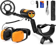 Underwater Metal Detector, 130ft Waterproof Metal Detector with Pinpoint Mode...