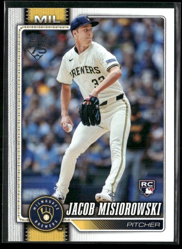 2026 Topps Series 1 Jacob Misiorowski Base (RAW)