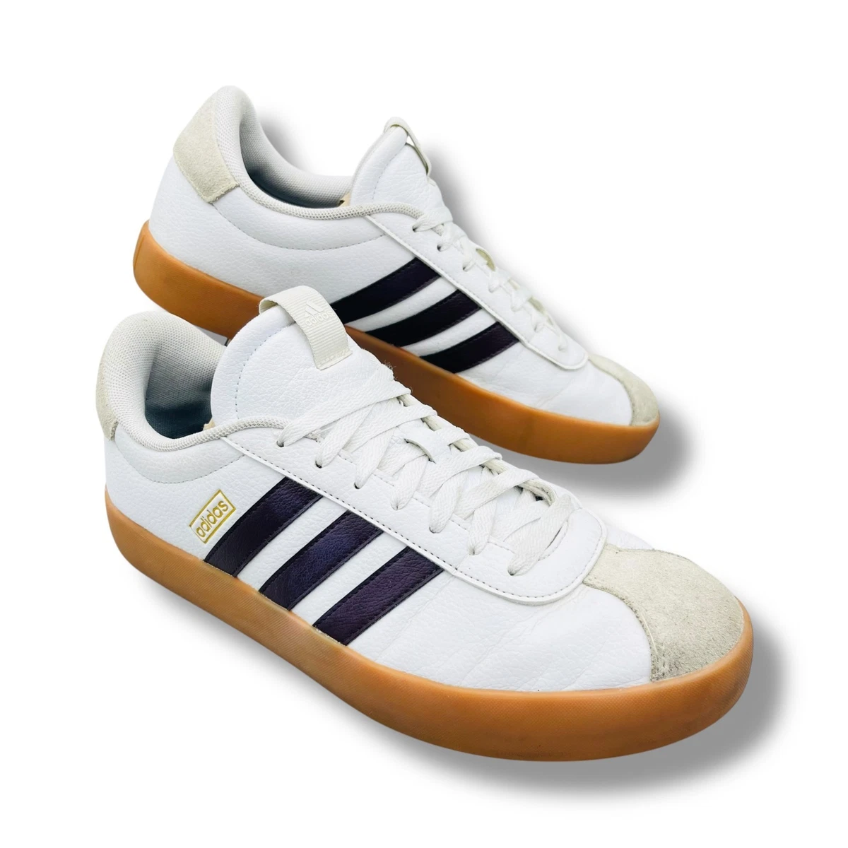 Adidas VL Court Classic Yellow White Gum for sale | eBay