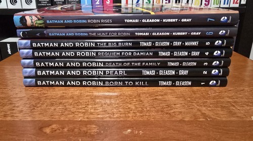 Batman und Robin von Peter Tomasi KOMPLETTES HC Lot - Band 1 2 3 4 5 6 7 - Hardcover