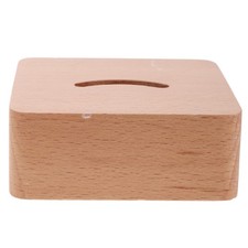 Wood Shoe Horn Stand Shoehorn Base Wooden Shoe Horn Display Storage Holder