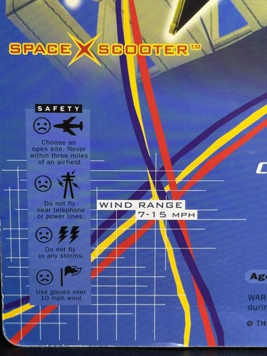 Micro Finger Kite The Kite Factory 2001 Star Box mit Saite Neu in Box Neuheit - Bild 4 von 6