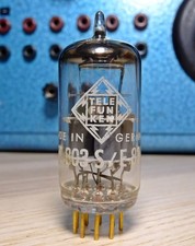 Röhre Telefunken ECC803S (E83CC ECC83)  stark geprüft RoeTest 1,1 / 1,4 mA