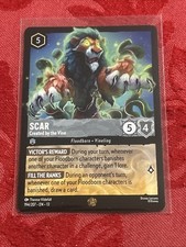 Lorcana Attack of the Vine - Scar - Created by the Vine - 194/207 Legendary