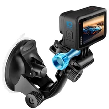 Car Suction Mount for GoPro Hero 13–2, Max, Session –Dash & Window Camera Holder