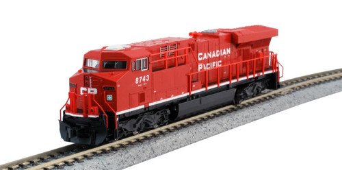 KATO 176-8935-DCC N Scale GE ES44AC "Gevo" Canadian Pacific #8743 - DCC | Zustand: New