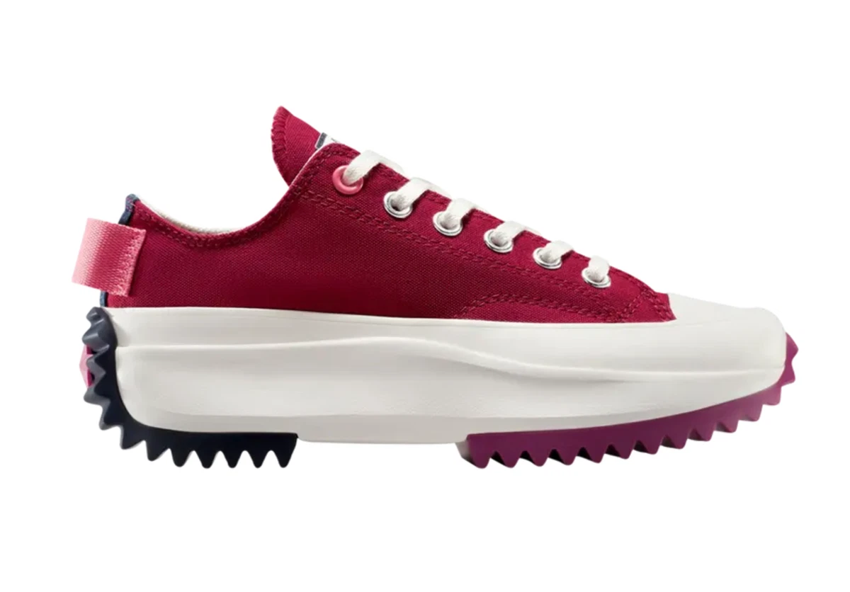 Converse Run Star Hike Platform Low Color Pop - Park Red W 