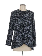 H By Halston Women Black Pullover Sweater M