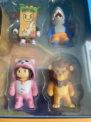 SCOPELY STUMBLE GUYS 10 PACK COLLECTIBLE FIGURES + TEST YOUR LUCK EXCLUSIVES