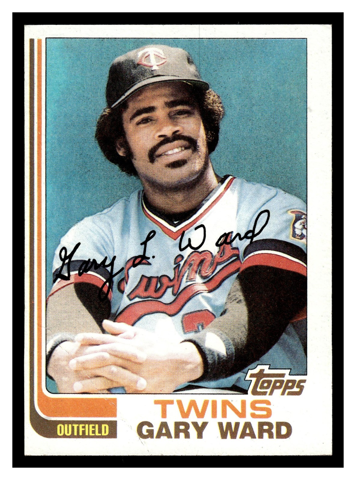 Gary Ward #612 1982 Topps Minnesota Twins