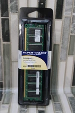 Super Talent 1GB DDR SDRAM Memory Module D32PB1GJ