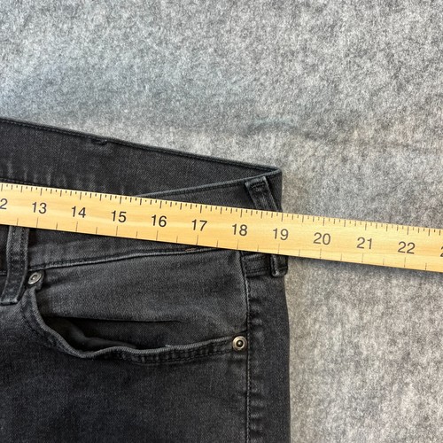 Lee Mens Jeans W38 L32 Slim Fit Dark Grey Stretch Legendary Slim Zip Fly - Picture 7 of 16