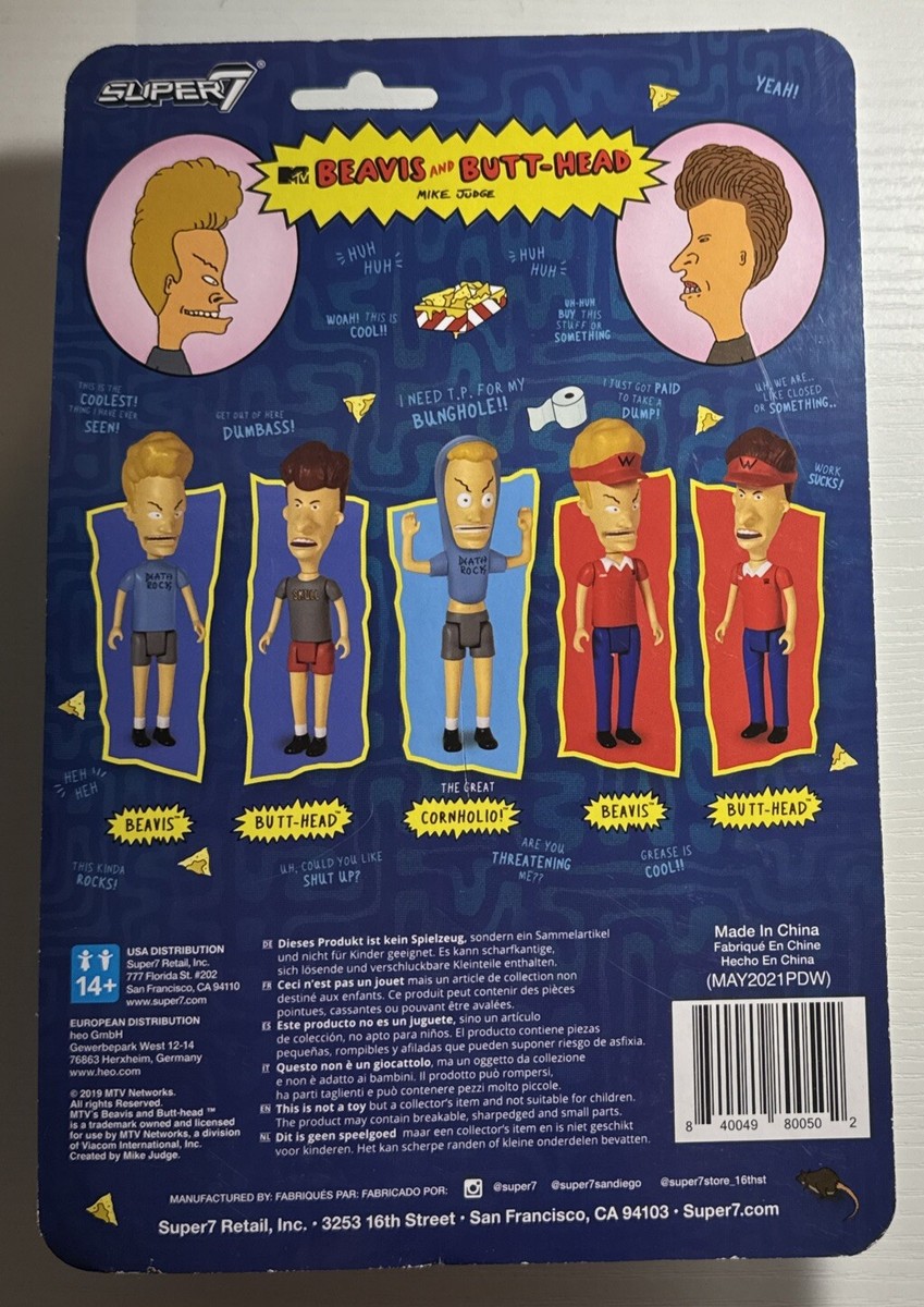 No. 7 Beavis and Butt-Head, Beavis フィギュア No. 7 Beavis and Butt-Head, Beavis フィギュア Super7 Beavis