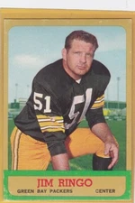 1963 TOPPS FOOTBALL JIM RINGO #91 PACKERS VGEX/EX *95135