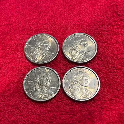 2001D Sacagawea Gold Dollar Coin • Average Circulated • Buying 1 Coin ...