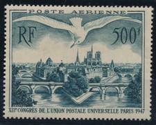 Timbre France Poste Aérienne PA 20** Ponts de paris luxe neuf sans charnière