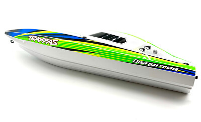 Fits Disruptor Boat HULL Hatch (Green graphics 10615 10616) Traxxas  106064-4