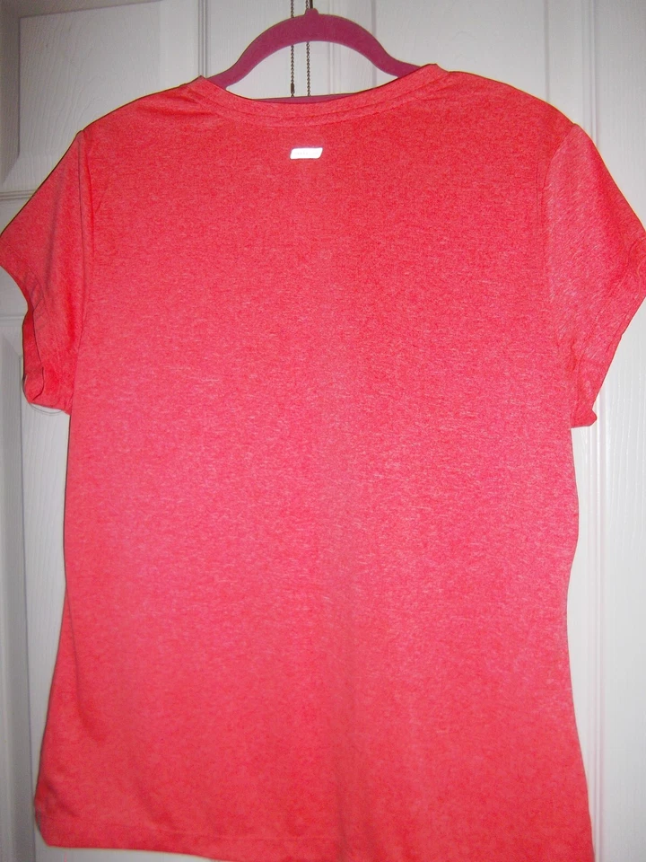 Camiseta Top Entrenamiento Cascade Sport Performance Rosa Seco de Velocidad Manga Corta Talla L Foto 4 de 4