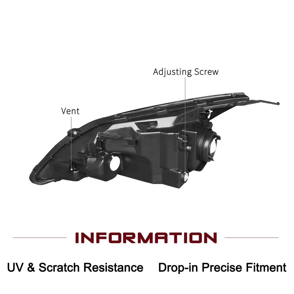 Faros esquineros ámbar negros L+R para Honda CRV CR-V 2007-2011 Foto 3 de 4