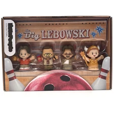Mattel Fisher-Price Little People Collector Big Lebowski Edition Set of 4