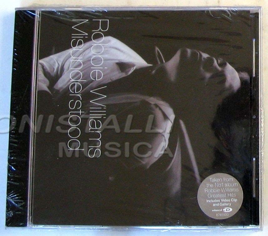 ROBBIE WILLIAMS - MISUNDERSTOOD - CD Single Sigillato Enhanced